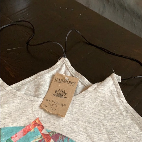 Flamingo Pattern Tank - Picture 3 of 3